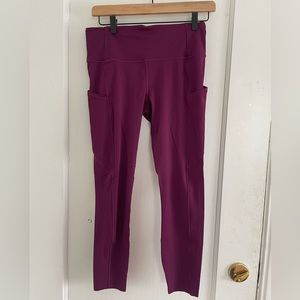 Lululemon Fast and Free 25” leggings